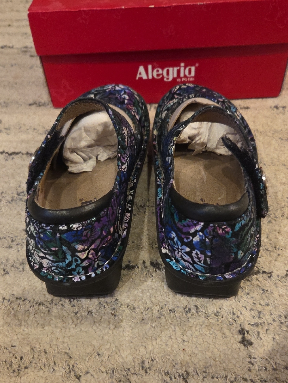 Alegria Womens Mary Janes Shoes Great For Nursing!! Excellent Condition - Picture 4 of 4